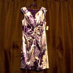 Purple flower dress